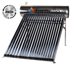 Pachet panou solar presurizat compact FORNELLO SPP-470-H58/1800-20-c cu 20 tuburi vidate de tip heat pipe si boiler din inox de 177 litri, Teava, Vas