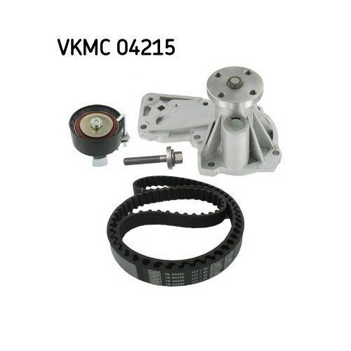 SKF Set pompa apa + curea dintata