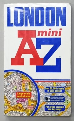 LONDON MINI A- Z , MINI STREET ATLAS , 2011 foto