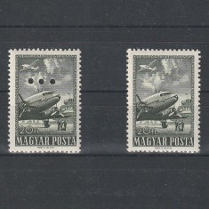 Az 1950 es Rep&uuml;lő Z&aacute;r&oacute;&eacute;rt&eacute;ke (Valorile emise ulterior) LP 1563-1563a 1957