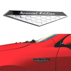 Emblema auto SPECIAL EDITION (reliefata 3D) - cu banda adeziva