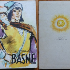 M. Lungianu , Basme , 1961 , editia de lux , cartonata , ilustrata