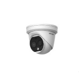 CAMERA IP HIKVISION turret - termoviziune pt. interior dist. IR 15 m tip lentila fixa 8 mm 4 Mpx cu fir microfon mufa microfon PoE carcasa plastic slo