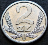 Cumpara ieftin Moneda 2 ZLOTI - RP POLONA / POLONIA, anul 1989 * cod 2845 B, Europa, Aluminiu