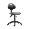SCAUN PROFESIONAL 1290 PU ASYN - Plastic cu rotile - Fara brate - Fara inaltator - Cot de legatura flexibil