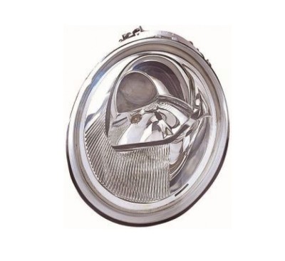 Far VW BEETLE (1C/9C/1Y), 01.1998-05.2005, partea stanga, DEPO, H1+H1; manual/electrical; cu motor; halogen, foto