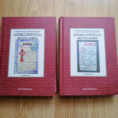 Schimonah Irinarh Sisman , Istoria Sf. Munte Athos ,2016 , 2 vol. ed. 1 ,300 ex.