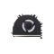 Cooler laptop Huawei D14 2020, NBL-WAQ9R, NBL-WAP9R, NS85C32-19D04, EG70040S1-C111-S9A, EG70040S1-C110-S9A, 5V 0.45A