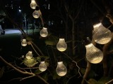 Ghirlanda luminoasa, LED, model Stripes, 10 becuri, 380cm, incarcare solara, lumina alb cald Household NewTrend