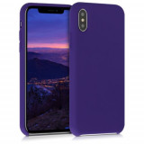 Cumpara ieftin Husa pentru Apple iPhone X/iPhone XS, Silicon, Violet, 42495.38