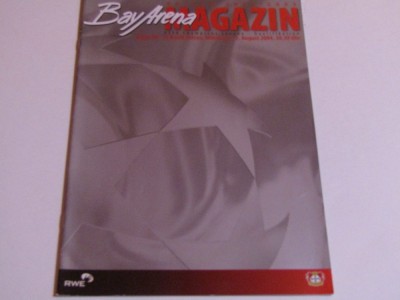 Program meci fotbal BAYER 04 LEVERKUSEN-BANIK OSTRAVA(Champions League 2004) foto