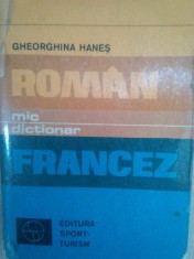 Gheorghina Hanes - Mic dictionar roman-francez foto