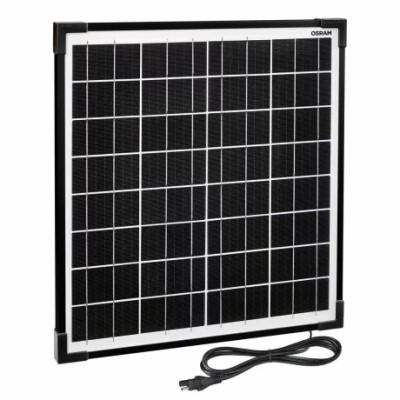 Panou solar auto pentru intretinere acumulator BATTERYcharge SOLAR 20W Osram OSP2000 Garage AutoRide foto