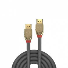 Cablu Lindy 7.5m High Speed HDMI, Gold