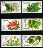 C2915 - Germania DDR 1978 - fleurs 6v. neuzat,perfecta stare
