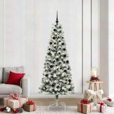 vidaXL Brad de Crăciun artificial cu ramuri articulare 210 cm PVC 3395605