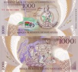 !!! VANUATU - 1000 VATU 2020 , COMM. - P 21 - UNC / POLIMER / 40 DE ANI DE INDEPENDENTA