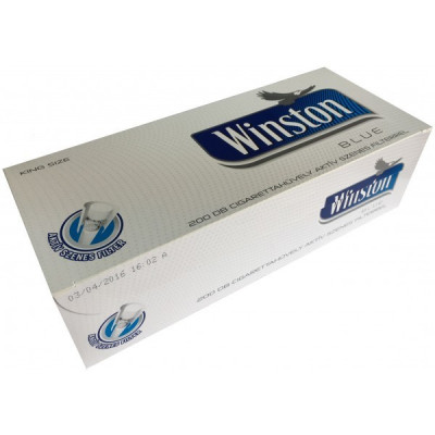 Tuburi tigari Winston Blue Multifilter pentru injectat tutun foto