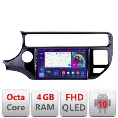 Navigatie Kia Rio B-504 Android Ecran QLED octa core 4+64 carplay android auto KIT-504+EDT-E309V3 CarStore Technology foto