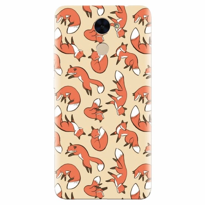 Husa silicon pentru Huawei Nova Lite Plus, Red Foxes