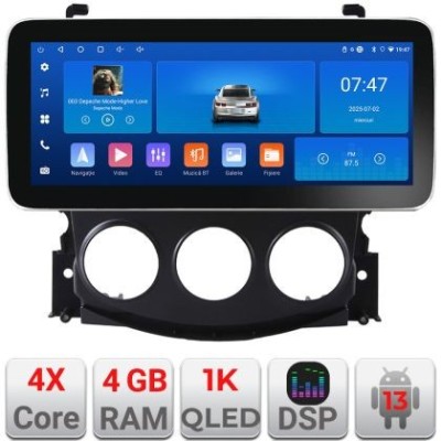 Navigatie Nissan 370Z 2008-2012 Edotec 4+64 12.3 inch Incell 1K android Wifi 5Ghz gps internet KIT-370Z CarStore Technology foto