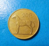 Irlanda 20 pence- 1986, Europa