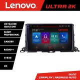 Navigatie Android Toyota Highlander 2013-2018 QLED 4GB+64GB 360 Lenovo
