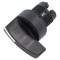 Comutator Rotativ 22mm 1 Negru fără IP66 3 Pozitii