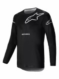 Tricou atv/cross Alpinestars Racer Graphite, culoare negru/alb, marime S Cod Produs: MX_NEW 29108028PE