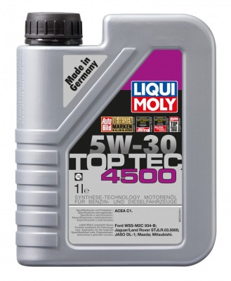 Ulei motor Liqui Moly Top Tec 4500 5W 30 1L 3724 foto