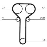 Kit distributie Contitech CT978K1 Ford Mondeo 2 Focus Limuzina Focus Combi Focus Cougar Mondeo 2 Limuzina Transit Connect Mondeo 2 Combi T