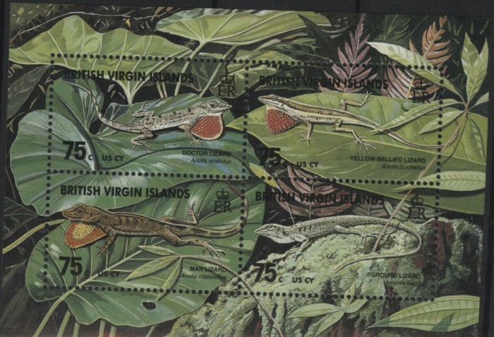 INSULELE VIRGINE BRITANICE 1999 FAUNA SOPARLE