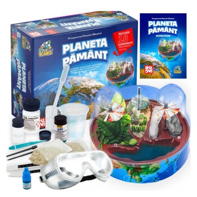 Joc Planeta Pamant - Joc educativ, 18 experimente uimitoare foto