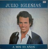 Vinil LP Julio Iglesias &ndash; A Mis 33 A&ntilde;os (G+)