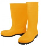 Cizme Protectie Cauciuc Tolsen Industrial, Marimea 43, Impermeabile, Antiderapante, Rezistente Ulei/Acizi/Alcali, Varf Otel