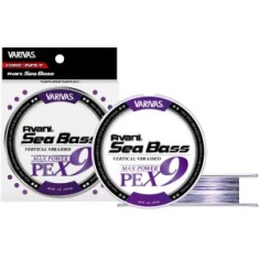 Fir Textil Varivas Avani Sea Bass Max Power PE X9, White Purple, 18lbs, 0.8mm, 150m foto