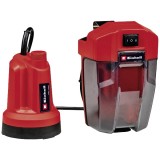 Einhell GE-SP 18 LL Li PXC - Pompa pentru apa curata fara acumulatori si incarcator 18 V - Ah 0.8 bar 4 m