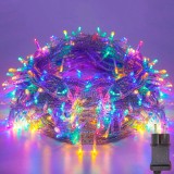 Lumini decorative exterioare cu 320 de LED-uri, 40m, temporizator, 8 moduri, memorie, etanșe IP44 &ndash; Multicolor