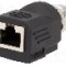 Adaptor RJ45 soclu, 4 pini, AMPHENOL - RJS-12D04FF-LS8001