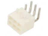 Soclu cablu-placă Mini-Fit Jr 6 pini aurit 4,2mm 13A, MOLEX