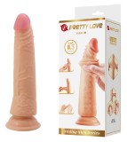 Dildo Realistic Kable, Pretty Love, natural, [ 21cm x 3,7cm]