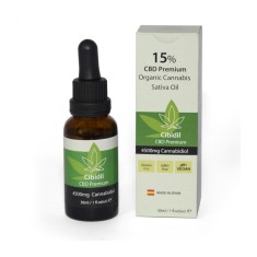 Cibidil Relaxing CBD Oil, concentratie 15%, 30ml, 4500 mg Cannabidiol