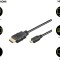 Cablu v2.0 MICRO HDMI - HDMI 2m 4K 60HZ Ethernet GOOBAY