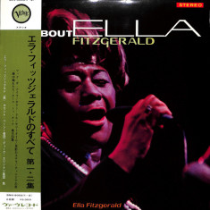 Vinil "Japan Press" 2XLP Ella Fitzgerald ‎– All About Ella Fitzgerald (G+)