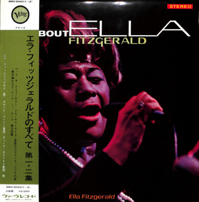 Vinil &amp;quot;Japan Press&amp;quot; 2XLP Ella Fitzgerald &amp;lrm;&amp;ndash; All About Ella Fitzgerald (G+) foto