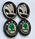 Capace jante aliaj Skoda 65* 56 mm set 4 buc 3B7 601 171