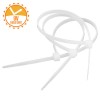 Coliere de cablu din plastic rezistente UV 4,8 x 400 mm, albe, set 100 buc, Oem