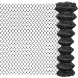 Cumpara ieftin Gard plasa de sarma, gri, 15 x 1,5 m, otel