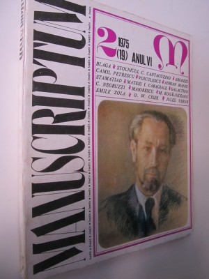 Revista Manuscriptum 2/1975 (19) Anul VI foto