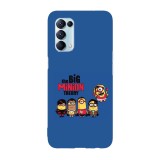 Husa compatibila cu Oppo A72, Viceversa, model The big minion theory Minions, Silicon, TPU, Transparent, Carcasa